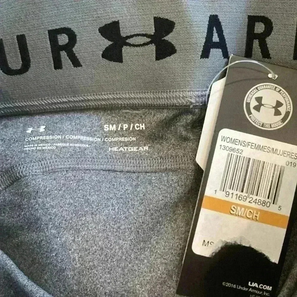⭐️ New with tags grey under armour leggings in size small - Picture 3 of 3